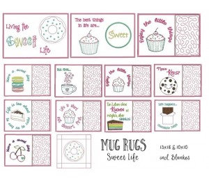 Mug Rugs - Sweet Life